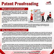 Patent proofreading