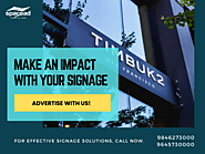 Make an Impact with your Signage