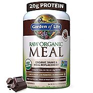 Garden of Life Raw Organic Meal Replacement Shakes for Weight Loss - Chocolate Plant Based Protein Powder, Pea Protei...