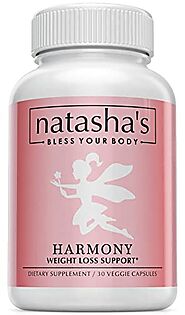 Natasha's PCOS Support Supplement for Hormonal Weight Loss & Blood Sugar Support - Berberine, Alpha Lipoic Acid, Ceyl...