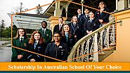 Scholarship In Australian School Of Your Choice by aussie_way - Issuu