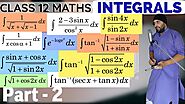 Direct Integration of Integrals Calculus Class 12 Maths Chapter 7 (Part 2 )