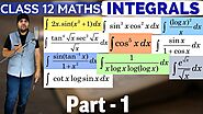 (Part 1) Substitution Method Integrals Class 12 Maths Chapter 7