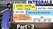 Direct & Simplification Method Integrals Calculus Class 12 Maths (Part 3)