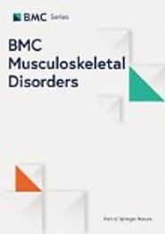 BMC Musculoskeletal Disorders | Articles