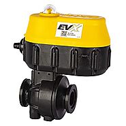 Electronic Actuated Ball Valve,PP,1"