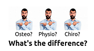 Difference between Physiotherapy, Chiropractic and Osteopathy — Physiofocus