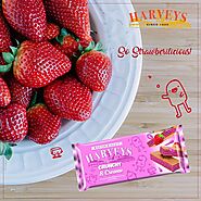 Say yes to strawberries.. Strawberries Wafer Biscuits just for you .. made with love!