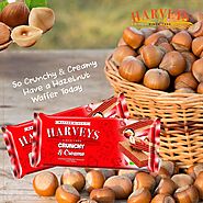 So Crunchy n Creamy tempting hazelnut sweetened snack .. just for you