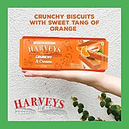 Our Harveys Orange flavoured wafer biscuits is the perfect choice for all those people who absolutely relish Orange f...
