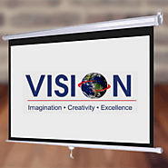 High Gain Material Projection Screens - Vision