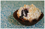 Grandma Renelt's Blueberry Muffins with Crumble Topping * a farmgirl's dabbles