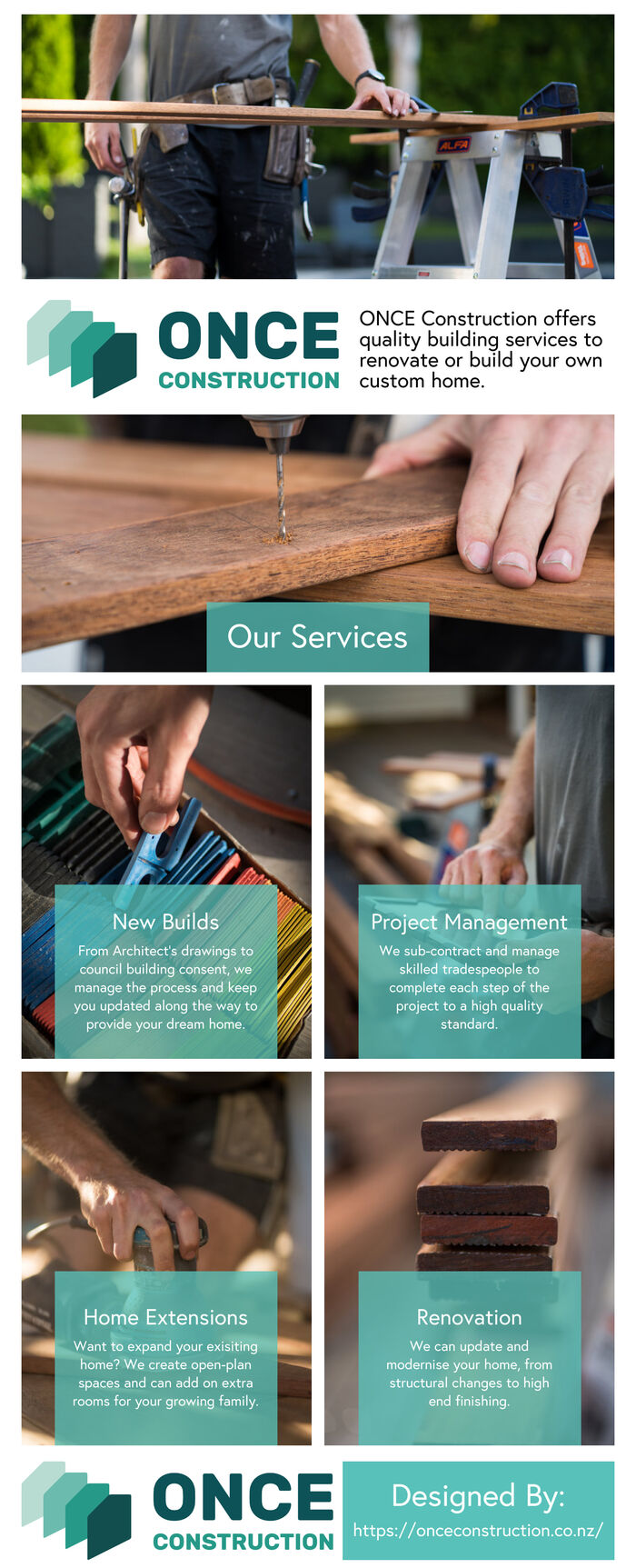 This Infographic is Designed by Gravity ONCE Construction.