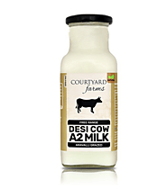 A2 Cow Milk - Courtyard Farms - 500ml - Nature’s Soul