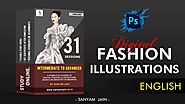 Digital fashion illustration course- For experienced (online)