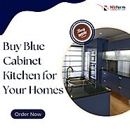 Buy Blue Cabinet Kitchen for Your Homes