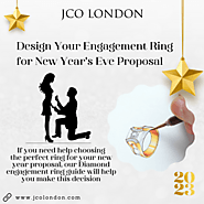 Design Your Engagement Ring for New Year's Eve Proposal