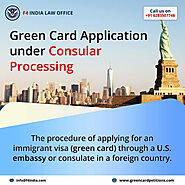 F4 India | Green Card Application under Consular Processing