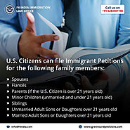 U.S. Citizens can file Immigrant Petitions for the.. | samarsandhu