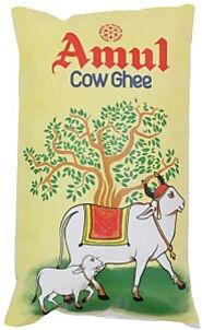 Amul Cow Ghee 1L (Pack of 2 / Shipping Included by PadelaSuperStore 1 L Pouch Price in India - Buy Amul Cow Ghee 1L (...