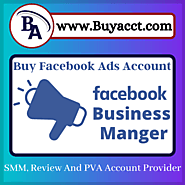 Buy Facebook Ads Accounts - 100% Verified Business Manager