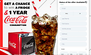 Get a Year of CocaCola along With a Fridge!