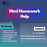 Html Homework Help