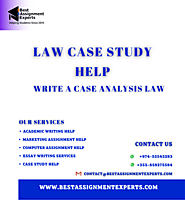 How To Write A Case Analysis Law