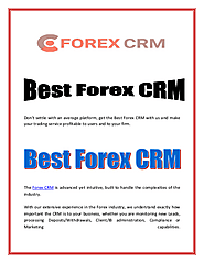 Best Forex CRM