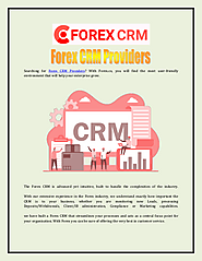 Forex CRM Providers