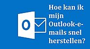 Stappen om mijn Outlook-e-mails te herstellen