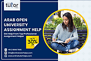 Arab Open University Assignment Help