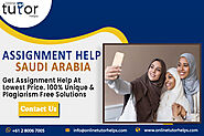 Assignment Help in Saudi Arabia