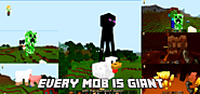 Every Mob is Giant v3 New | Minecraft PE Mods & Addons