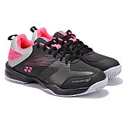 Yonex SHB 37 EX Junior Badminton Shoes | Ideal for Badminton,Squash,Table Tennis,Volleyball | Non-Marking Sole | Powe...