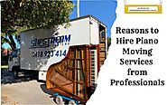 Reasons To Hire Piano Moving Services From Professionals