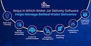 Track and Manage Delivery Drivers - Water Jar Delivery Software