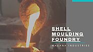 Shell moulding foundry