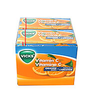 Buy Vicks Orange Cough Drops | Health Stork
