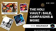 The Holi Vault : Holi 2022 Sale, Campaigns & More – Arista Vault