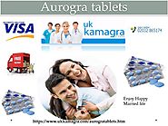 Take Aurogra tablets for Better and Longer Lasting Erection in Bed