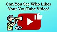 Can You See Who Likes Your YouTube Video?