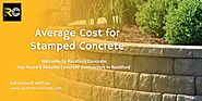 Find Out Now Average Cost For Stamped Concrete