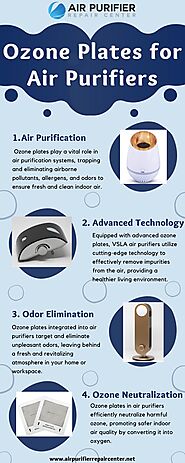 Ozone Plates for Air Purifiers