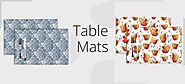Custom Table Mats | Dining Table Mats Online India - Symplico
