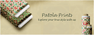 Patola Print Designs | Patola Printed Fabric | Symplico