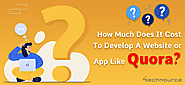 How to make an app like quora?