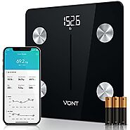 Vont Smart Scale, Wireless Body Fat Scale, BMI Digital Bathroom Scale, Highly Precise Bluetooth Scale for Weight Loss...