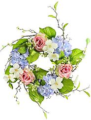 Outdoor Floral Spring Wreaths For The Front Door – Reviews