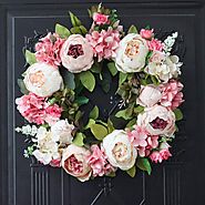 Gorgeous Pink Peony Spring Wreaths For The Front Door – Reviews